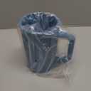 Baby Bath Rinse Cup, Silicone Body Washing Rinser Cup with Easy Grip Handle (Ether)