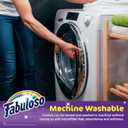 Fabuloso Microfiber Cleaning Cloths for Home & Car, Lint-Free Scratch-Free Rags for Glass, Kitchen & Wood, Reusable Machine Washable, Absorbent for Dusting & Wiping, Rainbow, 13 x 13 in, 8 Count