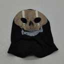 Skull Balaclava Ghost Mask Skeleton Ski Mask Outdoor Motorcycle Cycling Windproof Hat Halloween Cosplay Costume Props (One Size)