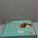 30X 10X Extra Large Floor Magnifying Glass with Light and Stand,7-inch Adjustable Height Floor Magnifying Lamp,2 in 1 Lighted Magnifiers for Close Work, Sewing,Crafts,Hobbies,Reading,Black