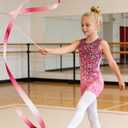 Idgreatim 2-10 Years Gymnastics Leotards for Girls Sparkly Biketards Unitards Athletic Tumbling Outfit (6-7 Years)