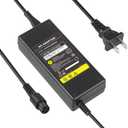 Fancy Buying 4 Prong Scooter Charger for Segway Ninebot S/S-MAX/Mini lite/Mini PRO, 63V 1.1A Compatible with Ninebot by Segway Go Kart Kit,Gokart PRO