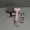 SHRATE Professional High Speed Ionic Hair Dryer | Ultra-Fast Drying | 500 Million Negative Ions | Low Noise | 160000 RPM | Compact Blow Dryer with Magnetic Diffuser for Faster Drying All Hair Types (Pink)