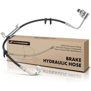 A-Premium Front Passenger Side Brake Hydraulic Hose Compatible with Jeep Models - Wrangler 2011-2017, Wrangler JK 2018