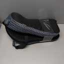 Car Seat Cushion  Memory Foam Car Booster Seat Cushion for Adults  Wedge Design for Driving Height & Comfort  Breathable Mesh Seat Pad for Car Seats with Adjustable Straps (Black)