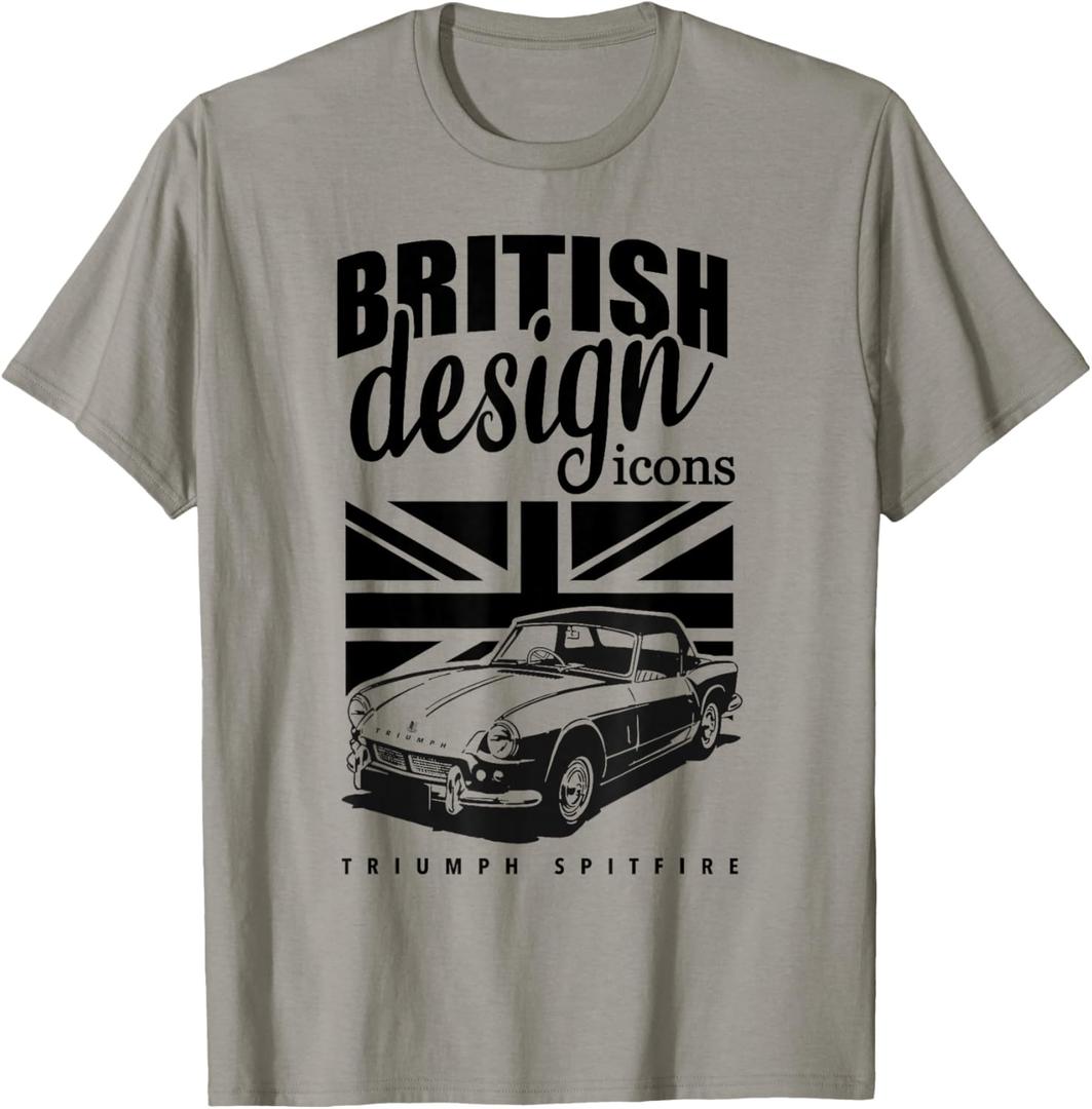 British Classic Car Triumph Spitfire T-Shirt S