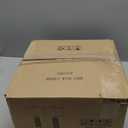 24.5" Black Lamps Set of 2, Modern Table Lamps for Living Room with USB C+A Ports, Creative Stripe Touch Lamps for Nightstand, 2 Bulbs Included