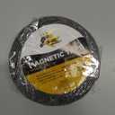Super Sticky Magnetic Tape (10 feet x 1/2 inch) - Stong Magnet Strip with Adhesive Backing for DIY & Crafts - Easy to Cut and Mount on Fridges, Whiteboards & More, 2 Pack