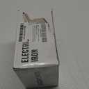 M-MAX Mini Travel Steam Iron for Clothes with Dual Voltage, Portable Lightweight Handheld Steamer, Quick Heat Up, Non-Stick Soleplate, Ideal for Home, Dorm and Sewing (Beige)