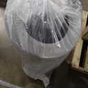 Safco Open Top Trash Can, 30 Gallon Stainless Steel Modern Garbage Can for Indoor Use, Silver