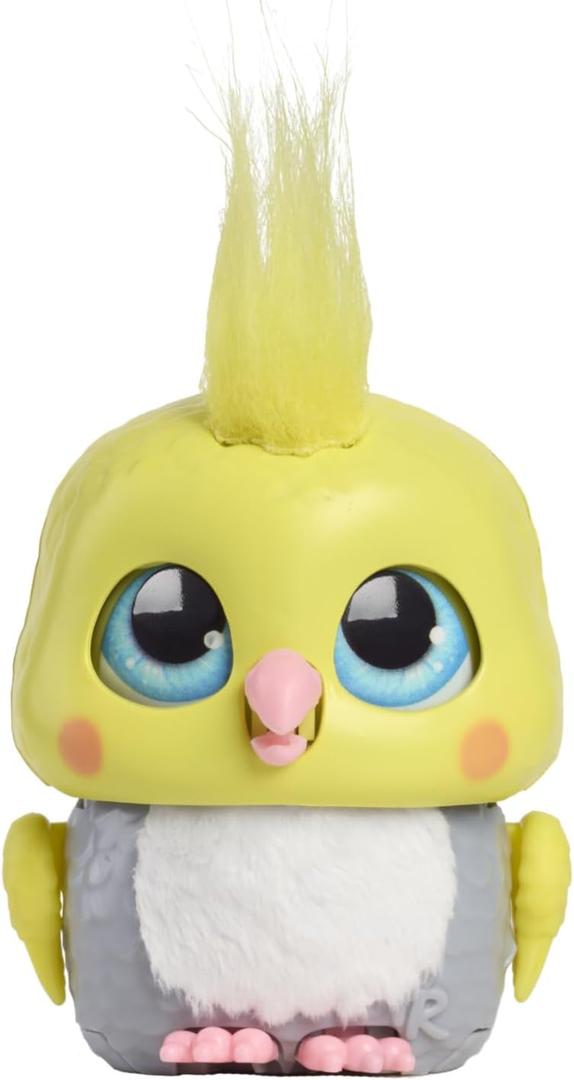 FurReal Handfuls Chirps The Cockatoo, 3.5 Inch Interactive Toy, for Boys and Girls, Ages 4 and Up, Kids Toys for Ages 4 Up by Just Play