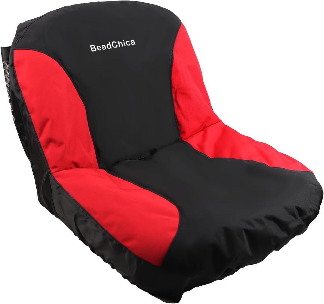 Riding Lawn Mower Seat Cover,Weatherproof Tractor Seat Cover Replace for Kubota Craftsman Husqvarna,John Deere