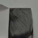 Sliver Grey Wig 26 Inch Long Wavy Wig for Women - Heat Resistant Synthetic Hair Middle Part Curly Wig Natural Look for Daily Party Cosplay Costume Use