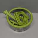 Hamster Wheel, Quiet Spinner Hamster Running Exercise Wheel with Adjustable Stand for Small Animals Syrian Dwarf Gerbils Mice (Green, Large (9.4 Inch))