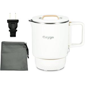 Mini Hot Pot Ramen Cooker Travel Portable Electric Kettle 22oz Collapsible Stainless Steel Water Boiler 650ML
