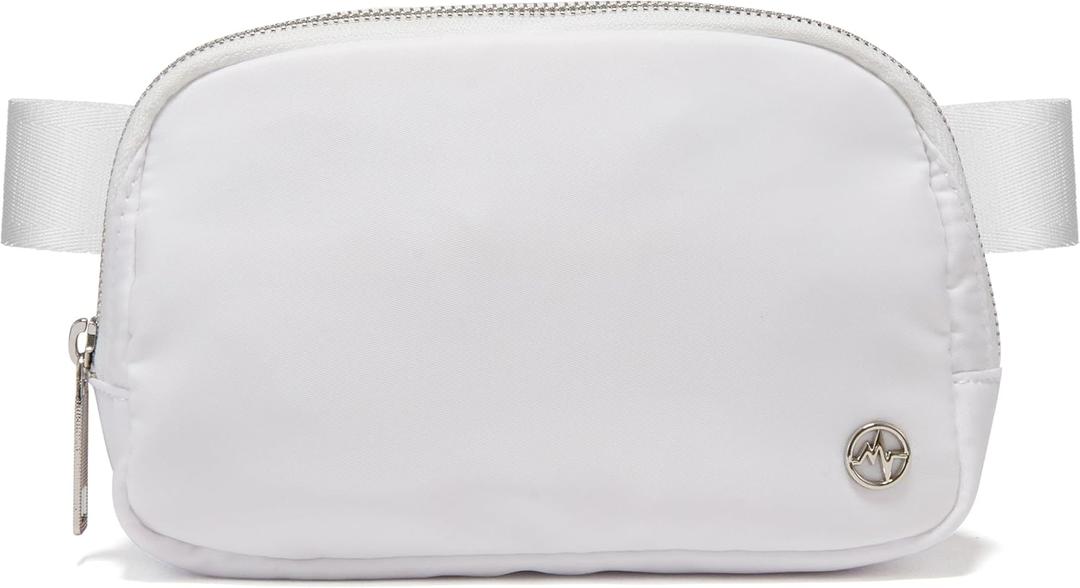 Pander Everywhere Belt Bag for Women, Fashion Waist Packs, Crossbody Bags, Everywhere Belt Bag with Adjustable Strap (Pure White).
