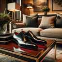 BB BROTHER BROTHER Dress Shoe Laces (3 Pairs) Round Waxed 100% Cotton Oxford Shoelaces (32 (81 cm), Black)