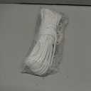 smrtcol Flagpole Rope Kit 1/4 Inch x 66 Ft Durable Nylon Halyard with 4 Plastic Clips – Quiet, Weatherproof for 33 Ft Flagpoles, DoubleSided Flags, Camping & Outdoor Use