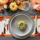 13" x 72" Thanksgiving Turkey Table Runner - Happy Thanksgiving - Rustic Farmhouse Kitchen Dining Coffee Tabletop Decoration - Fall Maple Leaves Table Runner Dresser Scarves for Home Party - A09