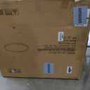 Flash Furniture Stiles 36'' Round Black Laminate Table Top with 24'' Round Table Height Base, Black 