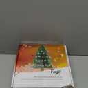 HRX Package 50pcs Christmas Treat Bags Drawstring, 5.8x9x2.4inch Small Christmas Gift Bags for Holiday Goodie Candy Cookie gift giving (Red Green)