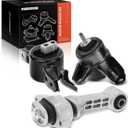 A-Premium 3PCS Engine Motor and Transmission Mount Set Compatible with Hyundai Accent 2012-2017, Elantra 2011-2016, Elantra Coupe 2014, Veloster & Kia Forte, Forte Koup, Rio, Automatic Transmission