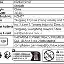 2 x Large Fall Thanksgiving Cookie Cutter Set - 7 Piece - Stainless Steel