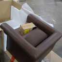 Poly & Bark Bruges Lounge Chair - Chocolate Brown