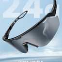 Lamicall 24g Polarized Sports Sunglasses for Men Women - UV400 Protection Sun Glasses for Baseball Running Cycling Driving