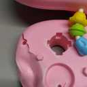 Move2Play, 4-in-1 Baby Play Mat & Activity Center Gym | Walker | Infant Toy for Tummy Time | Birthday Gift for 3, 4, 5, 6, 7, 8, 9, 10, 12 + Month Old Boys & Girls (Pink)