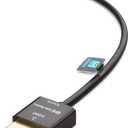Cable Matters Active 4K Ultra Thin HDMI Cable, 15ft, RedMere Technology | 4K@30Hz, Unidirectional, Ultra Slim HDMI Cable, 4K Rated with Ethernet