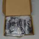 10-Pack 4.5" Hole Spacing Dark Antique Bronze Bail Drawer Pull Drop Swing Handles Cabinet Knob Hardware 114 mm 4 1/2" Centers Bail Pull- C-C: 4.5inch (10)