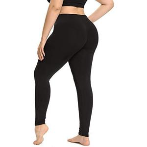 ELISS Women's Plus Size Leggings Stretch Modal Full Length Pants XL