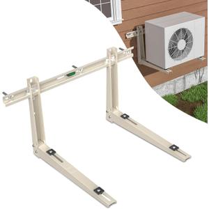 Mini Split Mounting Brackets with Crossbar for Mini-Split AC 7000 BTU to 24000 BTU