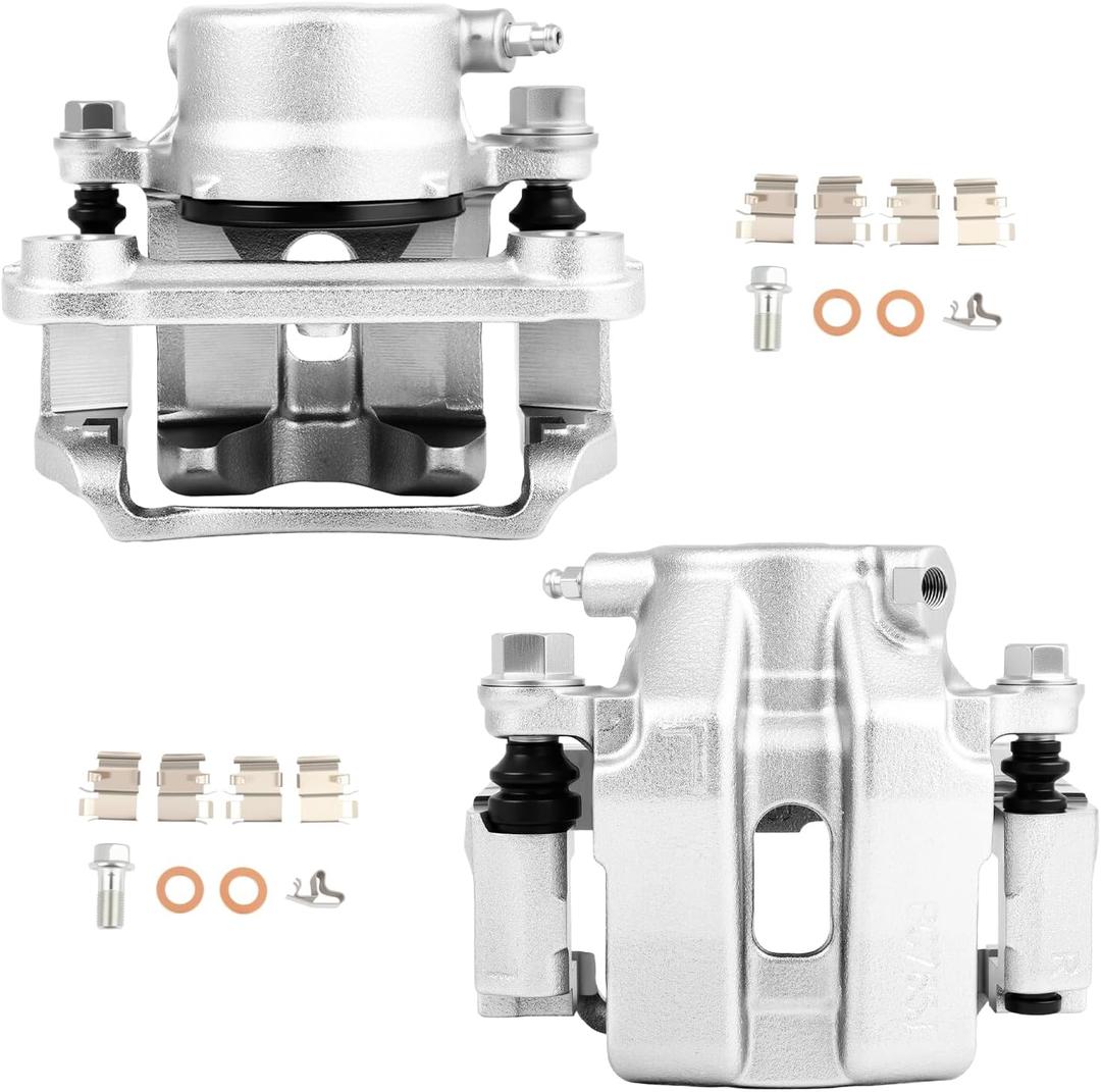 SCITOO Front Driver & Passenger Disc Brake Calipers 19B1911 19B1910 For Suzuki For Grand Vitara 1999-2005,For Suzuki For Sidekick 1996-1998,For Suzuki For XL-7 2002-2004,With Bracket 2PCS