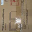 TRAHOME Home Gym Mirror Tiles for Wall, 14"x12"x12PCS Full Length Home Gym Workout Mirror for Garage, Bedroom, Living Room, Over The Door (Frameless)