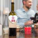 QIYUHOY Coquette Pink Bow Ornament Keepsake Sign,Preppy Cherry Gifts Ornaments for Christmas Tree, Ceramic Heart Keepsake Preppy Girly Gifts for Women, Hanging Ornaments