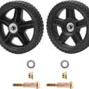 Parts Camp Lawn Mower Wheels 8 inch Wheels for Push Mower (Set of 2) Wheel kits