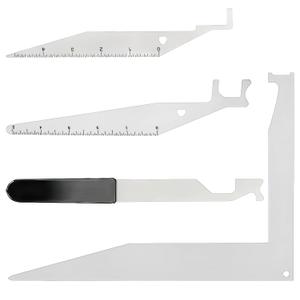 Emergency Tool Multi-Purpose Kit for Authorized Responders 4 PCS High-Strength Spring Steel Hand Tools for Firefighter Training,First Responder Preparedness,Industrial Emergency Use,Rapid Deployment