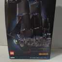 LEGO Icons Captain Jack Sparrow’s Pirate Ship Building Set for Adults, Ages 18+ - Room Decor for Office, Bedroom or Shelf - Collectible Black Pearl Ship for Pirates of The Caribbean Fans - 10365
