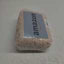 Yimobra Toilet Rugs U Shaped Washable - 24"x20" Non Slip Plush Contour Bath Rugs for Toilet - Super Soft Absorbent Quick Dry Toilet Mats for Bathroom,Beige with Pink