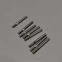 8 Pcs 3 Flute Φ6.0 * 6D*50L Carbide End Mill Tungsten Steel Milling Cutter Corner Radius End Mill Milling Tool 