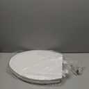 Bemis 1500EC 390 Lift-Off Wood Elongated Toilet Seat, Cotton White (Pack of 1)