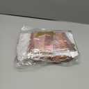 VIDAL CRAFTS 71-Piece Rose Gold Birthday Decorations - Party Backdrop with Latex, Foil & Confetti Balloons, Happy Birthday Banner & Rose Gold Foil Fringe Curtains [UPGRADED]