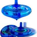 Rite Lite Light Up Dreidel - Spinning Chanukah Party Dreidel with Hebrew Lettering, Colorful Light Patterns, Goodie Bag Rewards, Hours of Fun!