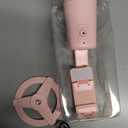 Auto Face Tracking Tripod 360 Rotating Cell Phone Photo and Video Kits Stand, No App, Phone Camera Stand with Remote and Gesture Control for Live Recording Tiktok Pink1