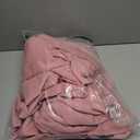 NICETOWN Door Curtain for Closet Doors 80 Inches Long 1 Panel, Blackout Doorway Curtain for Open Closet Bedroom, Room Divider Living Room for Privacy (Rouge Pink, 1 Panel, 46W x 80L)