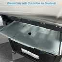 Grease Tray with Catch Pan for Charbroil Performance 463332718 463243519 463335517 463347017 463376018P2, Drip Pan for Charbroil Grease Tray Replacement