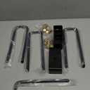 3" Rear Lift Block Kits, Compatible with 2007-2024 Chevrolet Chevy Silverado 1500, 2007-2019 GMC Sierra 1500, 3 inch Rear Leveling Kit Extended Square U-Bolts