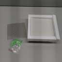 Dorny Dryer Wall Vent Cover White